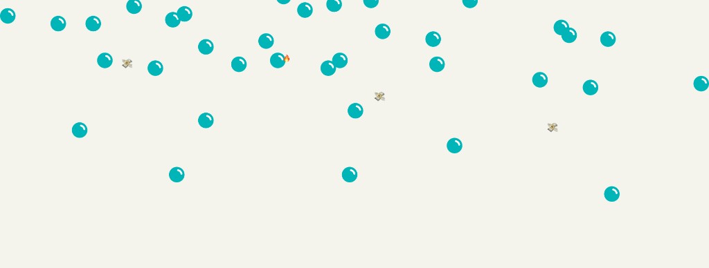 Confetti and winged-money micro-interaction for a completed money action